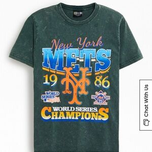 New Era NY Mets World Series 1986 T-Shirt XL